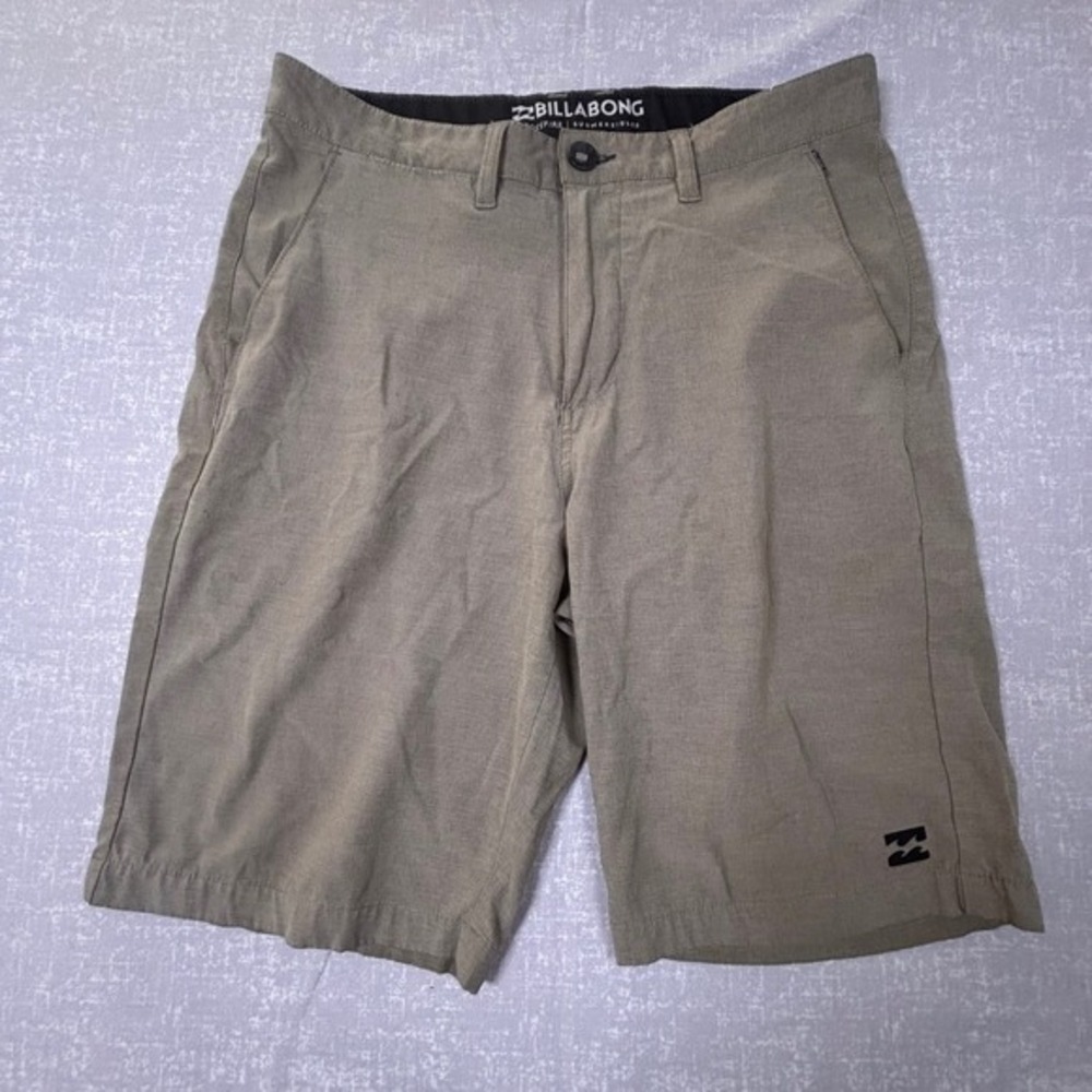 Billabong Crossfire Submersibles Hybrid Shorts Mens 30 Khaki Tan Quick Dry